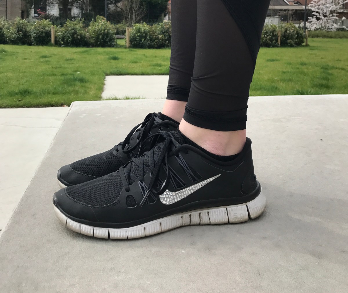 nike shoes- glitter kicks