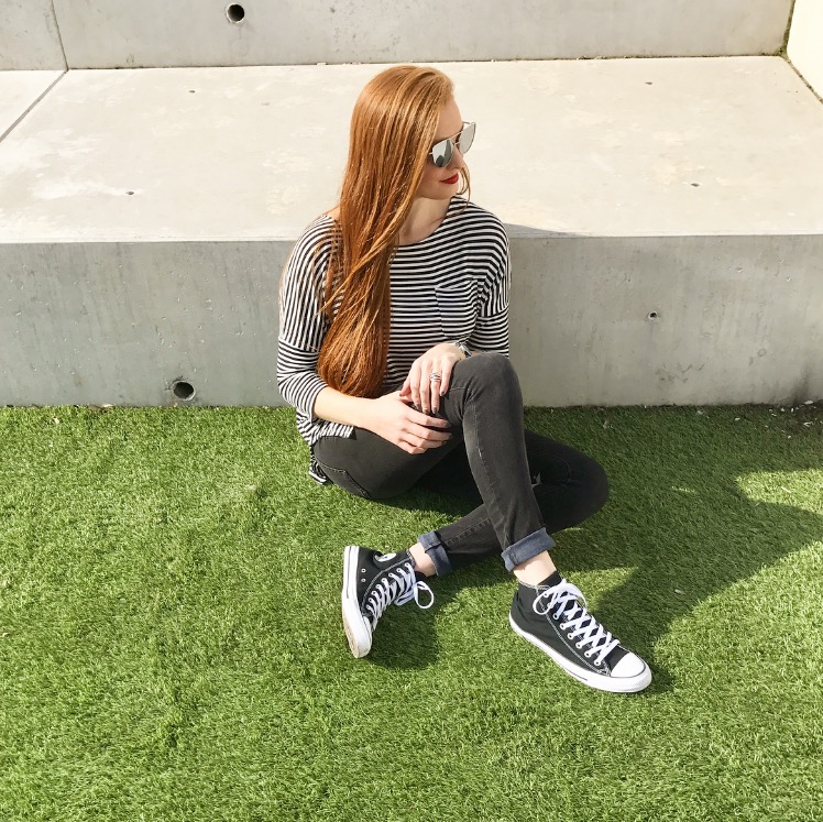 spring sprung looking side no smile