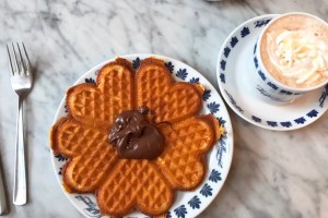 denmark Tivoli heart waffles